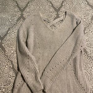 Gray Knitted sweater!